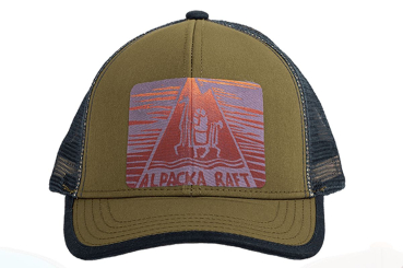 Olive/Navy, 'Trucker Cap' von Alpacka Raft