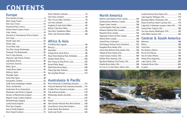 Preview: Inhaltsverzeichnis Buch 'Ultimate Paddling Adventures'