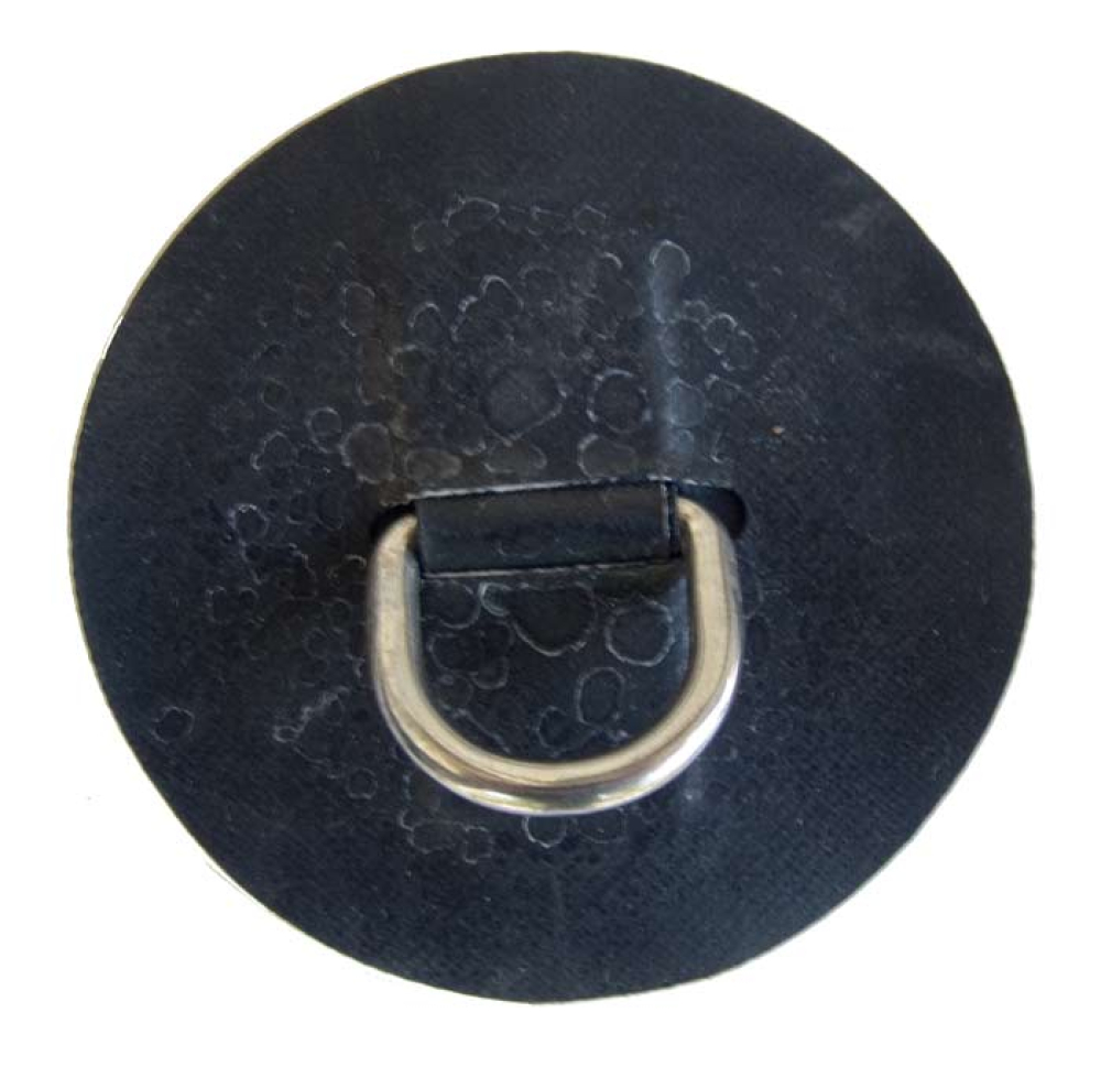 Nirosta D-Ring 25mm runder Beschlag