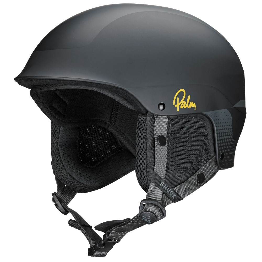 'Shuck 2.0' Wildwasserhelm von Palm, schwarz