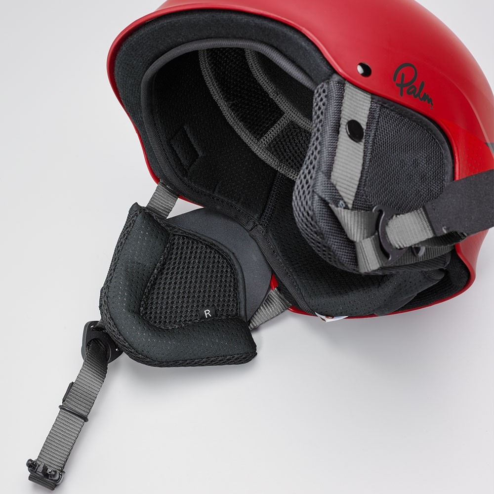Detailansicht Earpads, 'Shuck 2.0' Wildwasserhelm von Palm