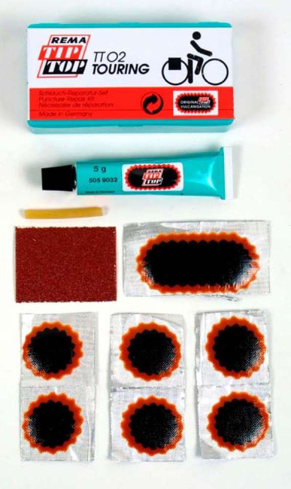 Latex-Reparaturset und Fahrrad Repset TT02