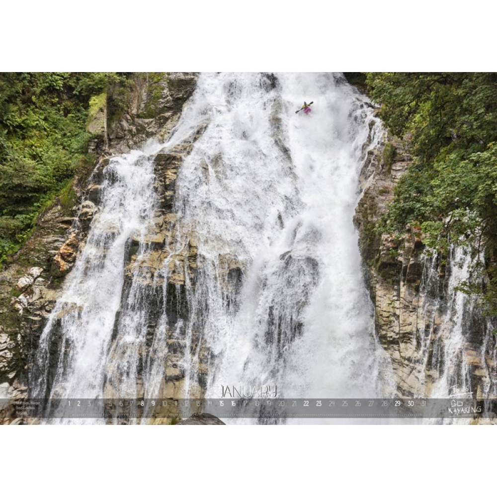 Januarbild Kalender 'best of Whitewater' von David Sodomka