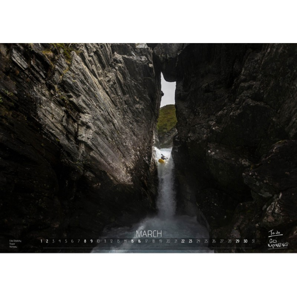 Märzbild Kalender 'best of Whitewater' von David Sodomka