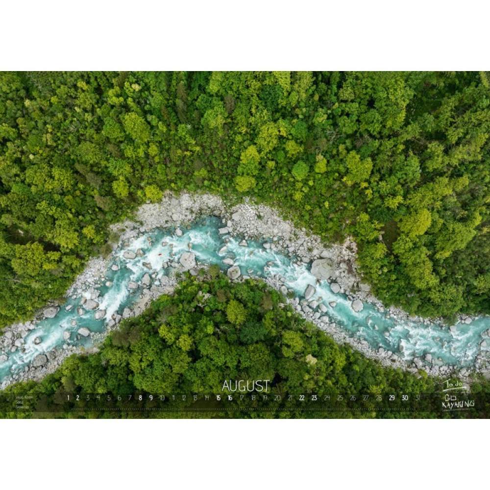 Augustbild Kalender 'best of Whitewater' von David Sodomka