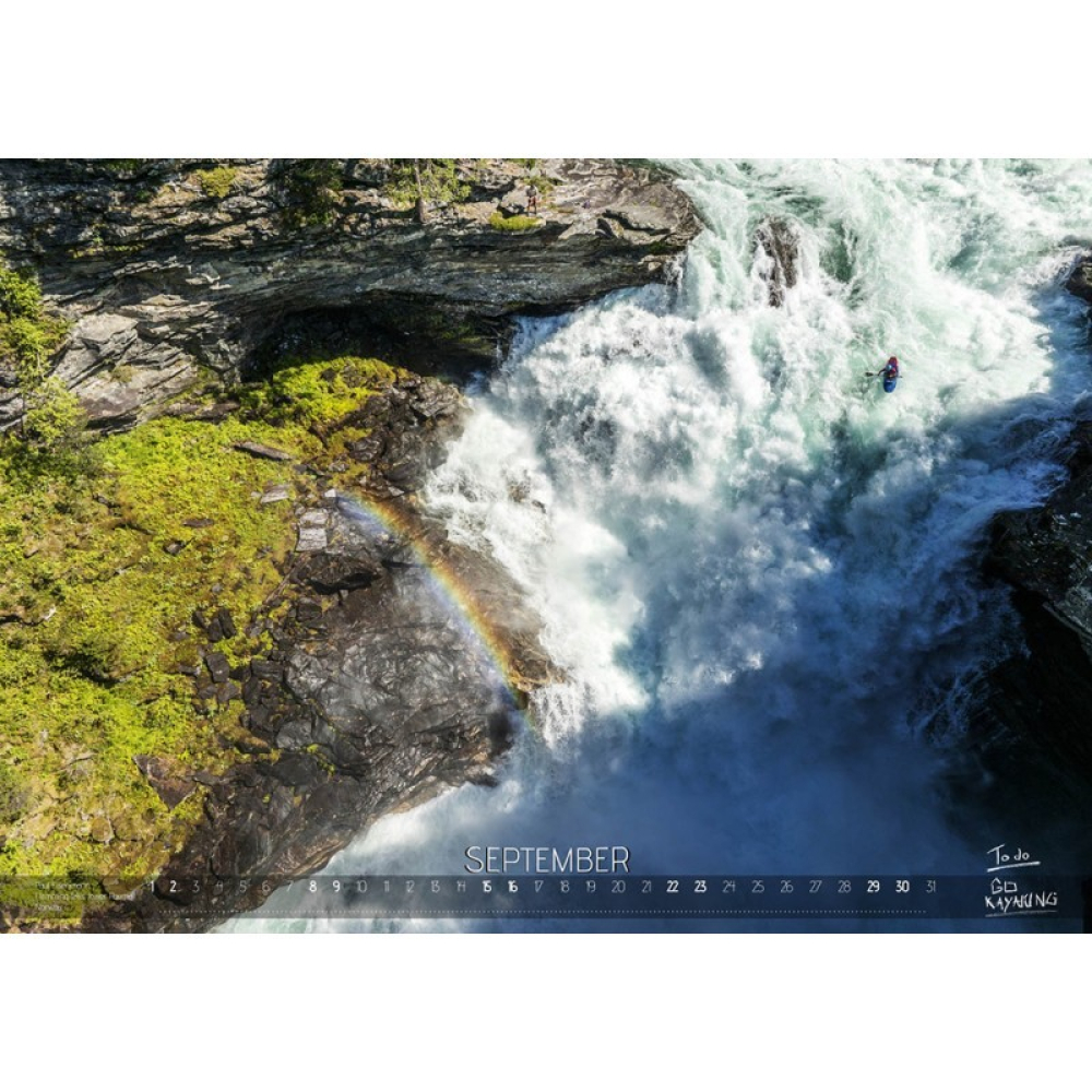 Septemberbild Kalender 'best of Whitewater' von David Sodomka