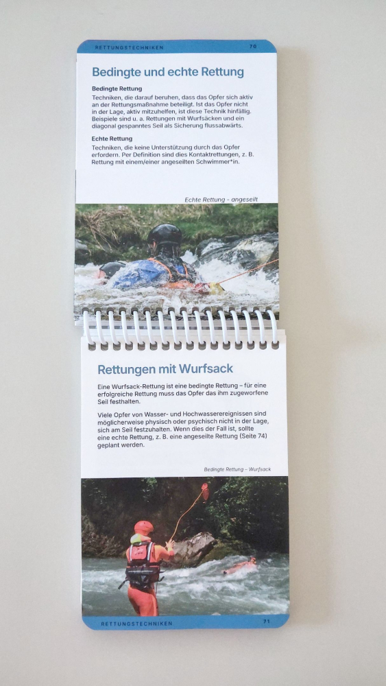 Beispielseiten 'Fliesswasserrettung' (Version 6)