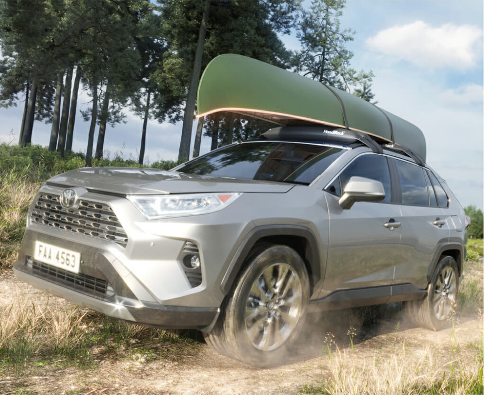 Aufblasbarer Dachgepäckträger 'HandiRack'von HandiWorld