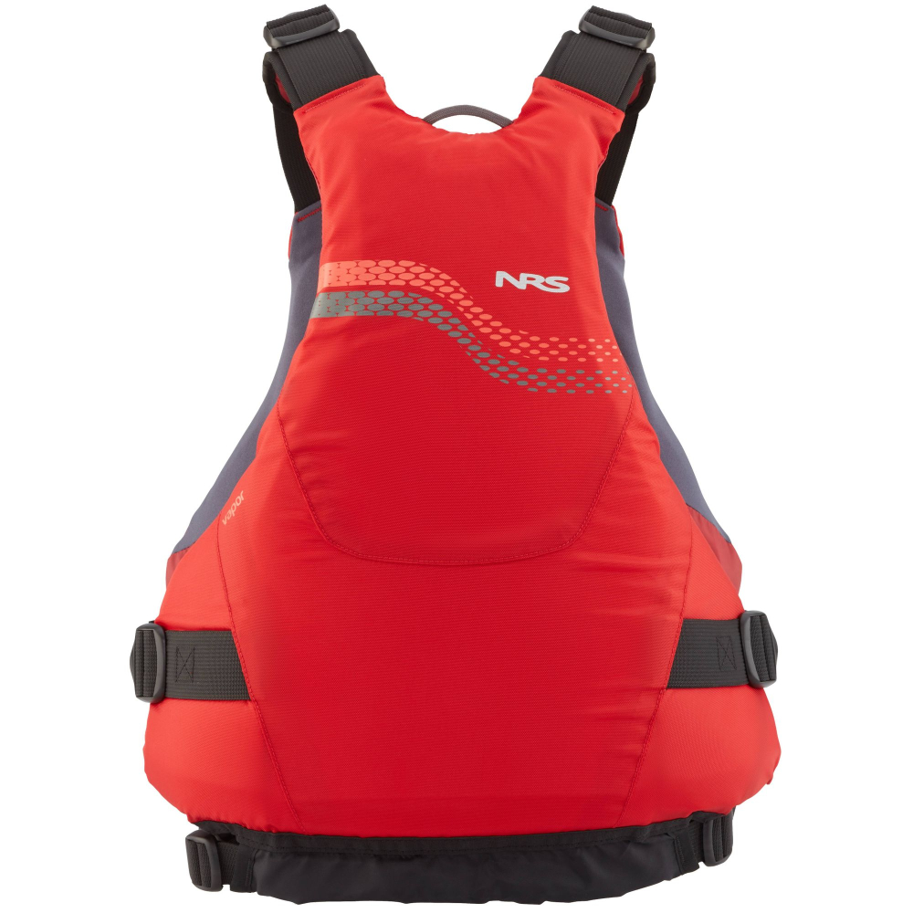 Ansicht Rücken rot, NRS 'Vapor' - Touring Schwimmweste