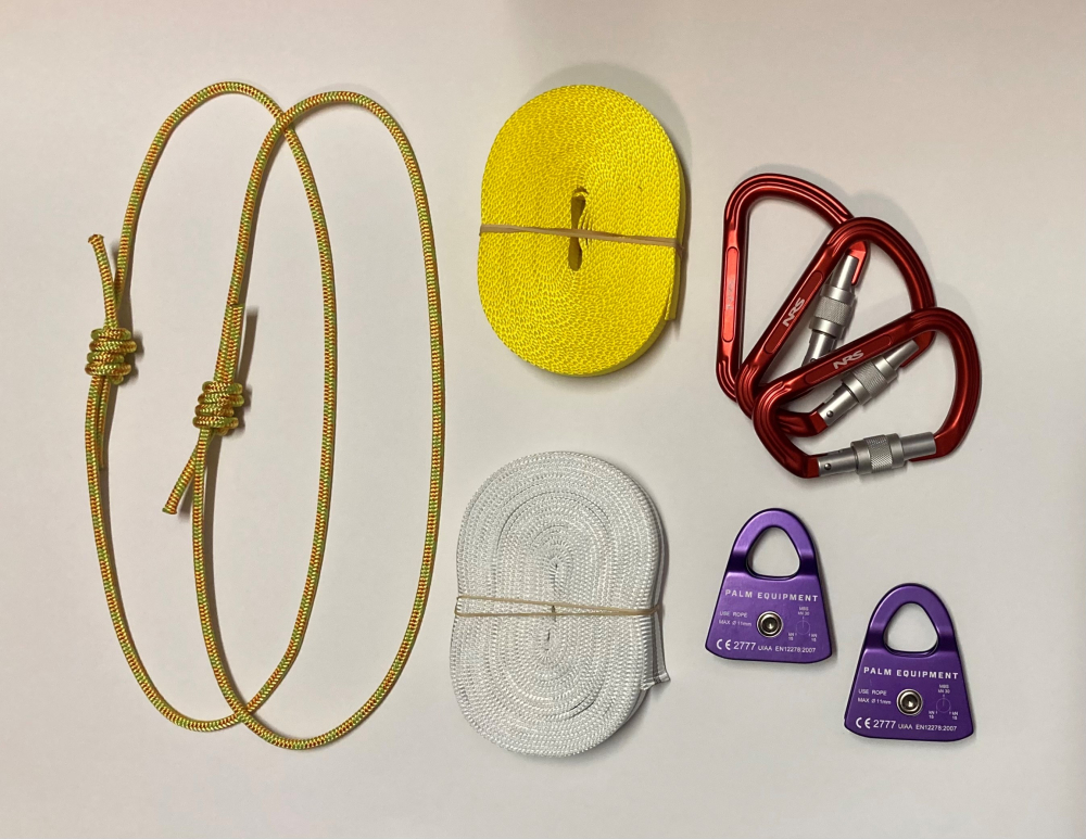 'Z-Drag Kit' Material für Flaschenzüge