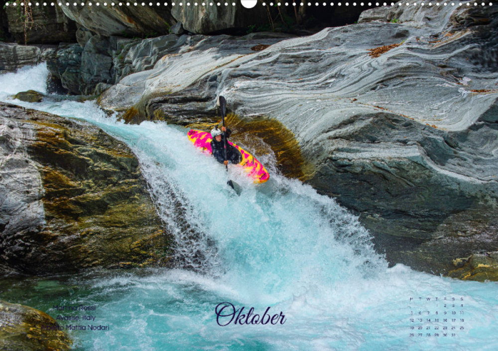 Kalender 'Women in Whitewater 2026'