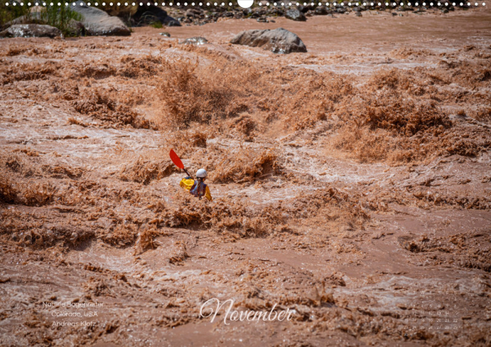 Kalender 'Women in Whitewater 2026'
