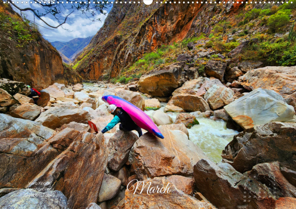 Kalender 'Women in Whitewater 2026'