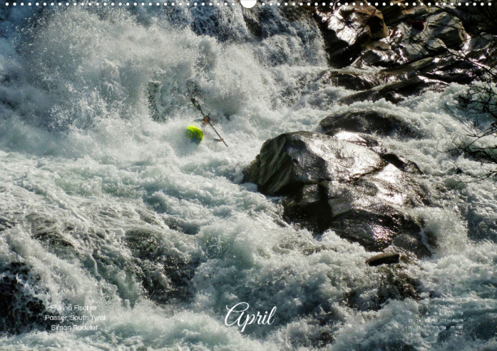 Kalender 'Women in Whitewater 2026'