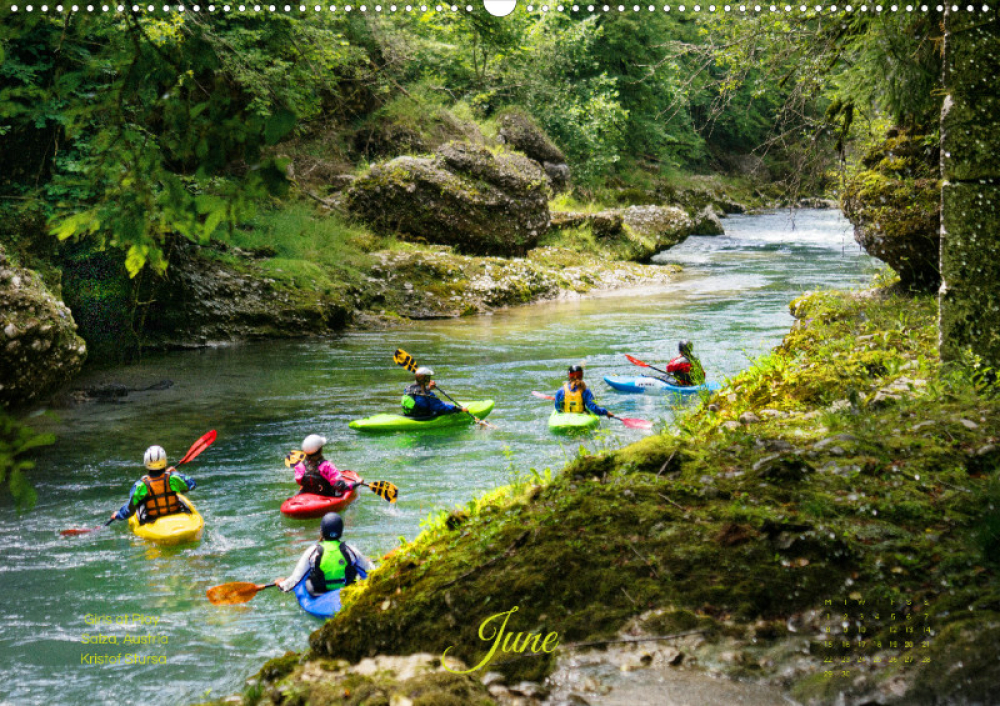 Kalender 'Women in Whitewater 2026'