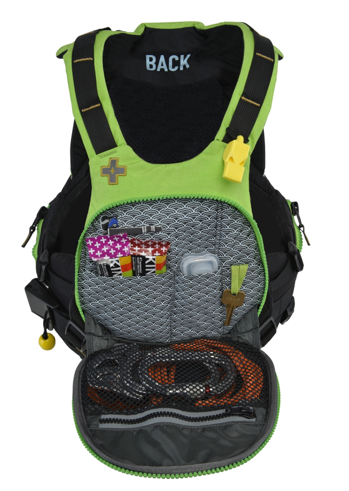 Detailansicht oben, Brusttasche, 'Greenjacket' von Astral