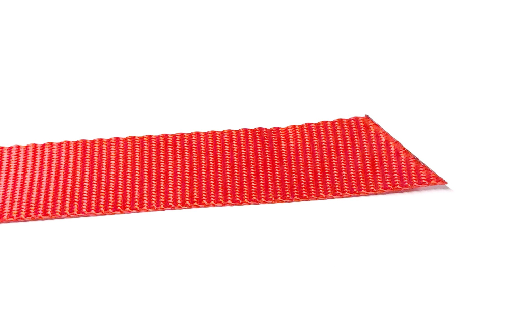 Flachband 25mm, rot
