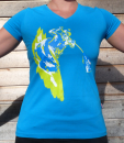 T-Shirt 'Canoe Superposterization' Damen